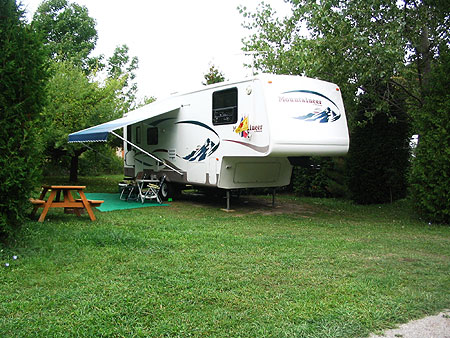 Premium RV & trailer campsites